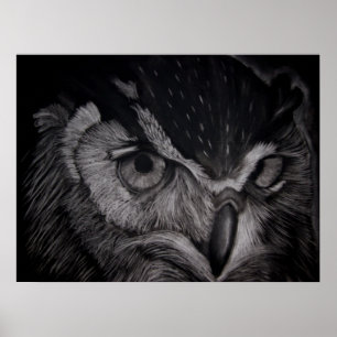 Poster Yeux sages