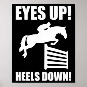 Poster Yeux vers le haut