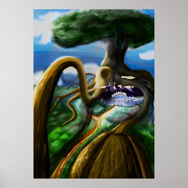 Poster Yggdrassil (Devant)