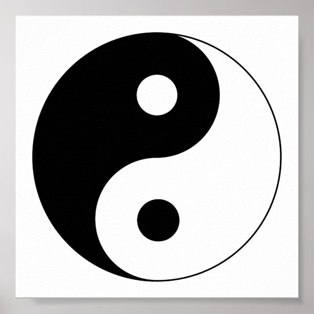 Poster Yin Yang (Devant)