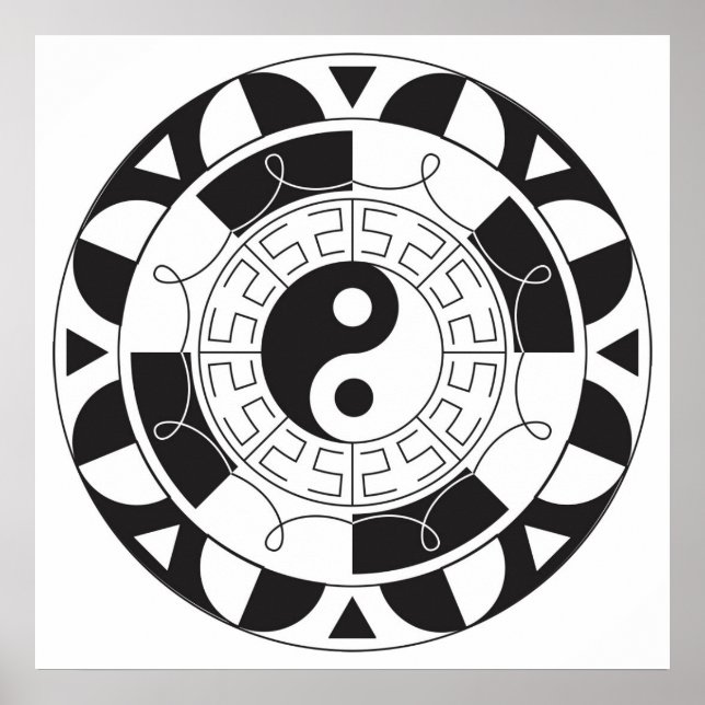 Poster Yin Yang (Devant)