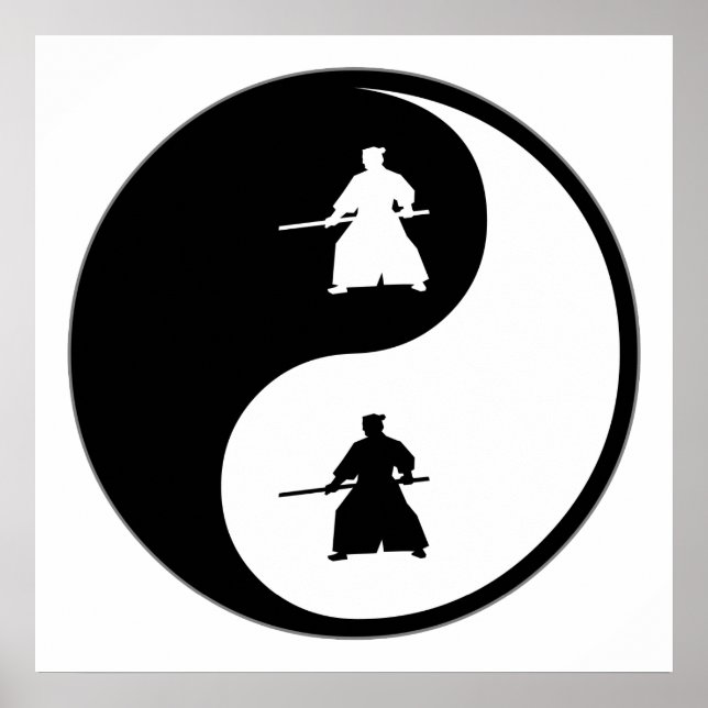 Poster Yin Yang Aikido (Devant)
