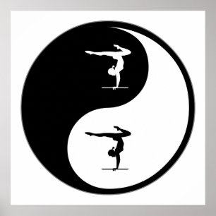 Poster Yin Yang Gymnastics
