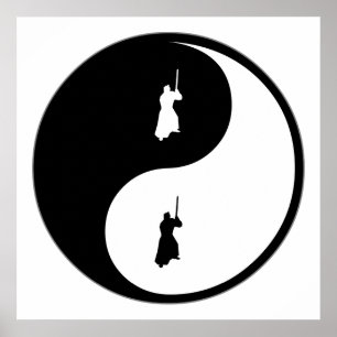 Poster Yin Yang Iaido