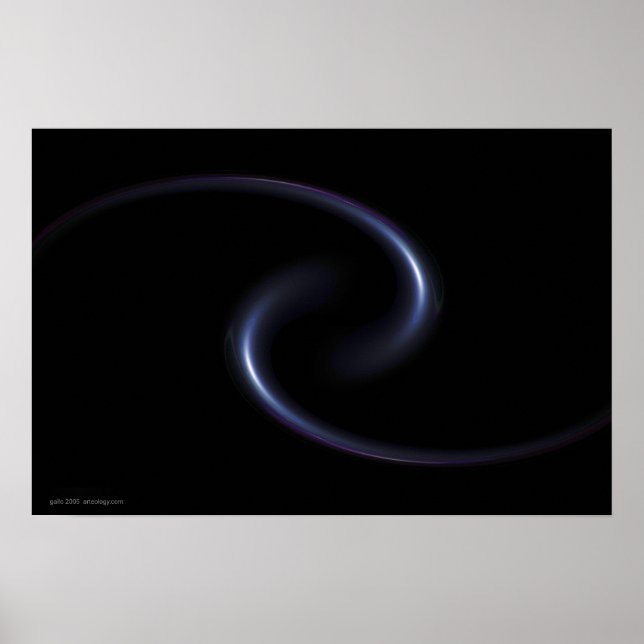 Poster Yin Yang par Gregory Gallo (Devant)