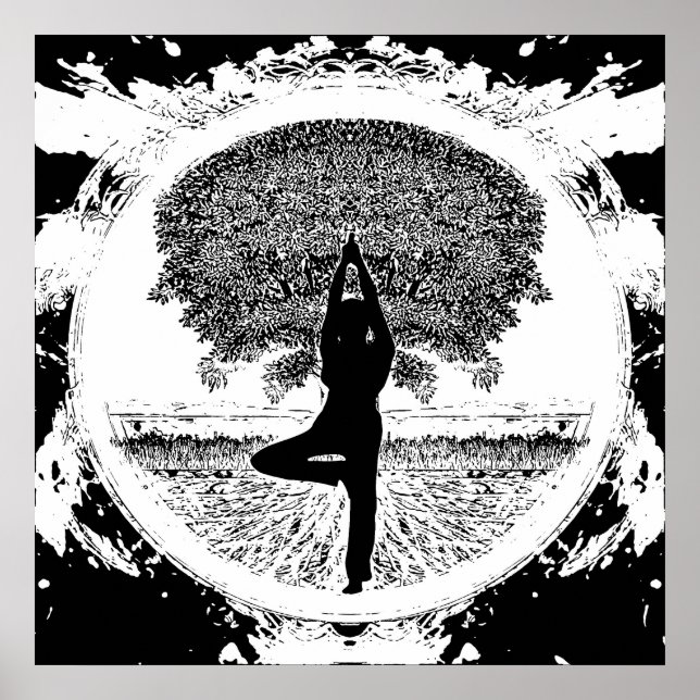 Poster Yoga (Devant)