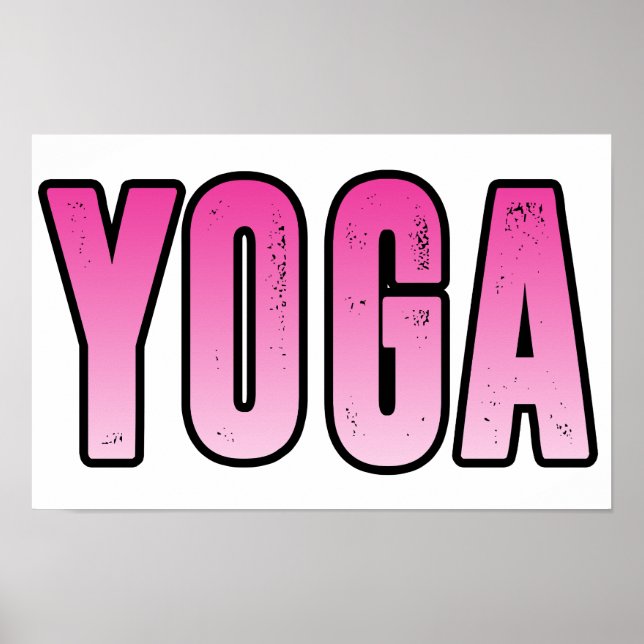 Poster Yoga (Devant)