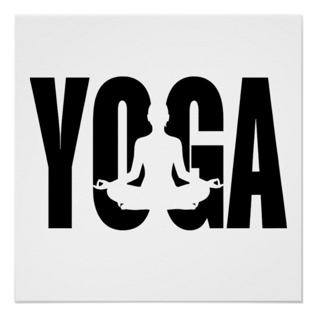 Poster Yoga. (Devant)