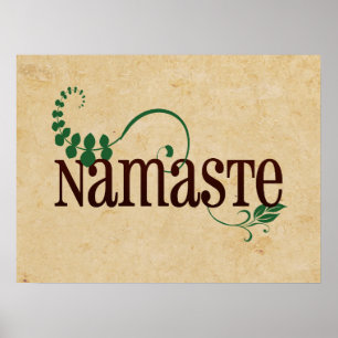Poster Yoga de Namaste