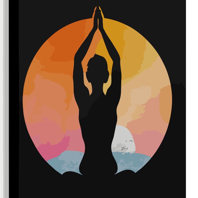 Poster yoga equilibre (Créateur téléchargé)