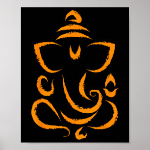 Poster Yoga Hindou Indien Méditation Deepavali Diwali Ran
