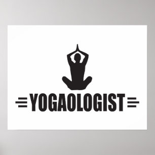 Poster Yoga humoristique