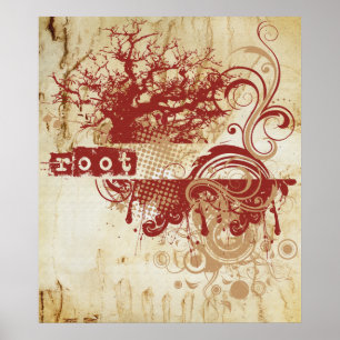 Poster Yoga Speak : Red Root Chakra