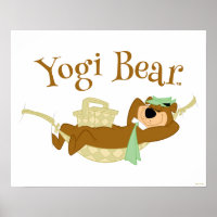 Yogi Bear Pique-nique Hammock Nap Time