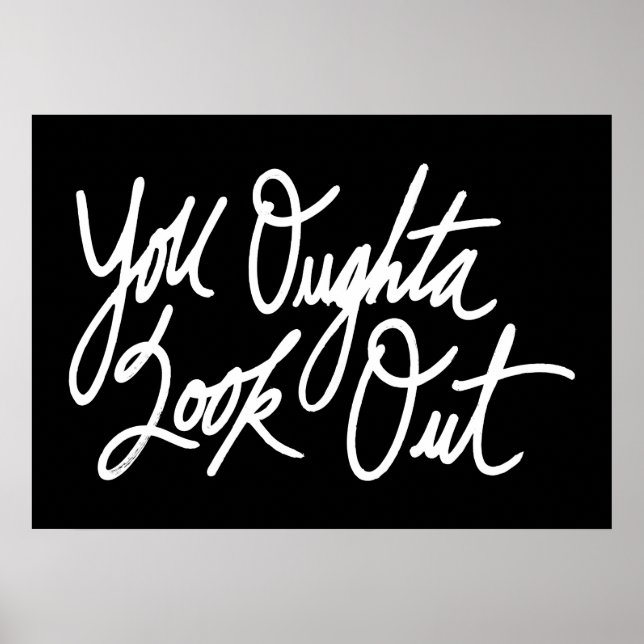 Poster YOLO par Love Me (Devant)