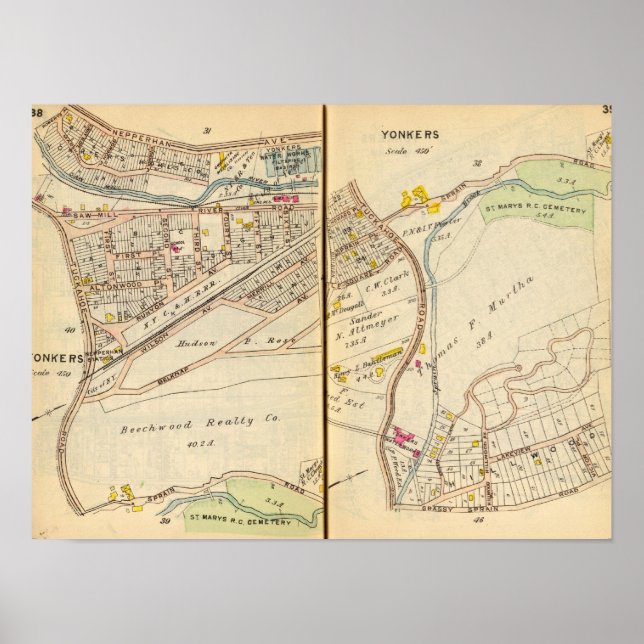 Poster Yonkers, New York 2 (Devant)