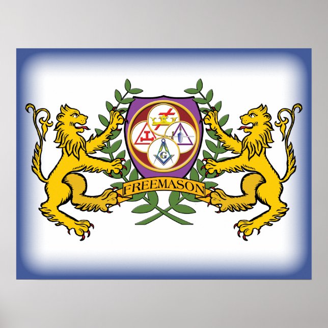 Poster York Rite Masons (Devant)