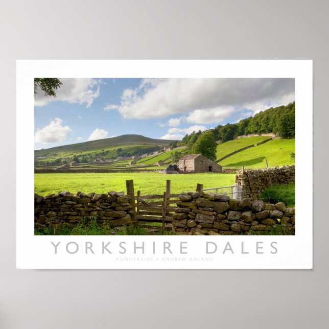 Poster Yorkshire Dales (Devant)