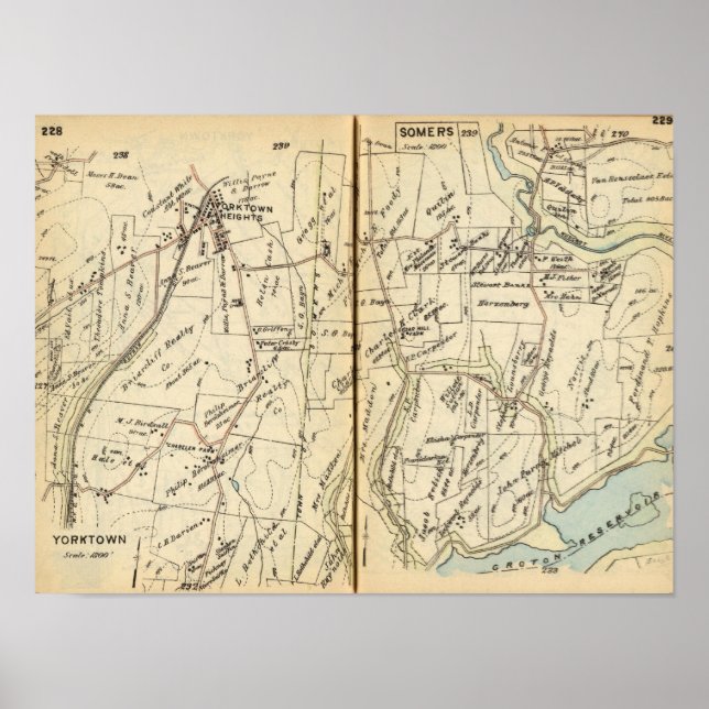 Poster Yorktown, New York 4 (Devant)