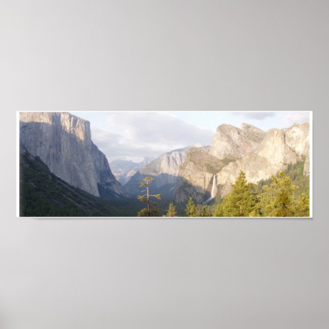Poster Yosemite Panorama (Devant)