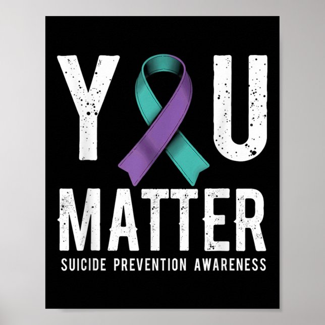 Poster You Suicide Prevention Awareness  (Devant)
