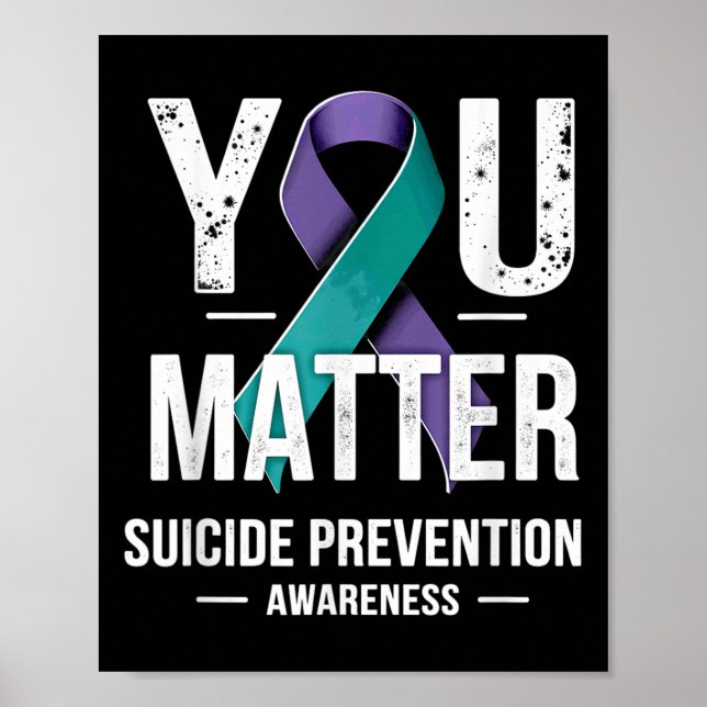 Poster You Suicide Prevention Awareness  (Devant)