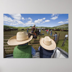 Poster Young boys take in the 2007 Hughes Ranch