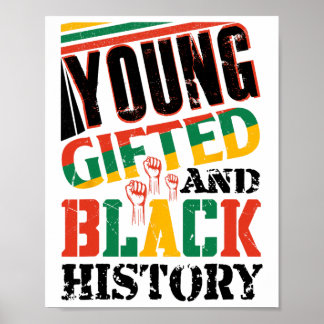 Poster Young Gifted And Black History