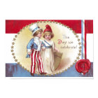 Young Uncle Sam Escorts Columbia sur 4 juillet