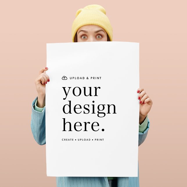 Poster Your Design Upload 18" x 24" Sign (Creator Uploaded)
