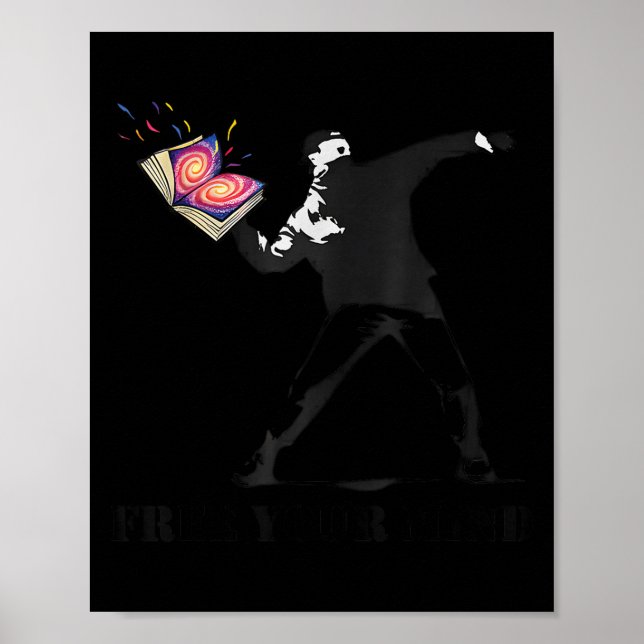 Poster Your Mind Funny Artistry For Creative Souls Men Wo (Devant)