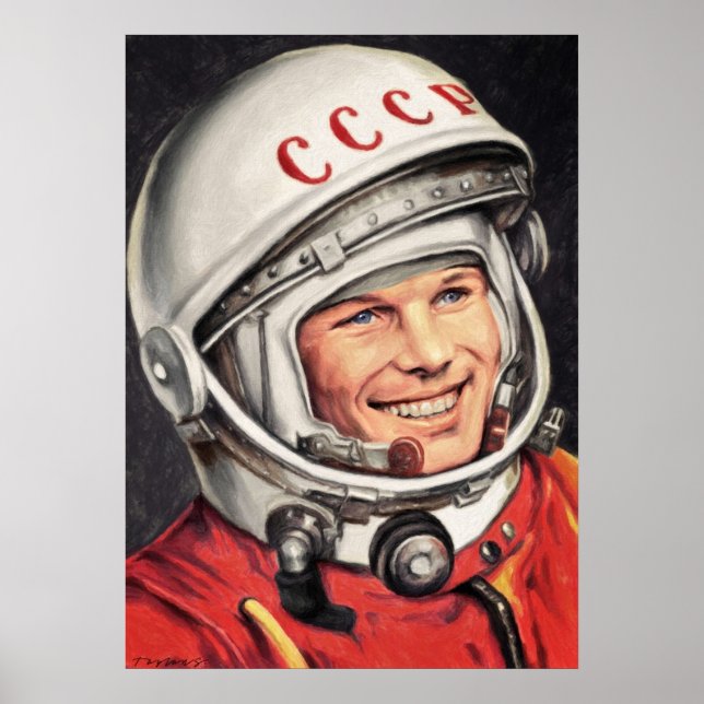 Poster Youri Gagarine (Devant)