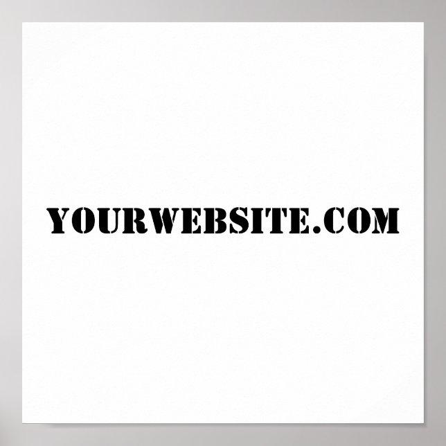 Poster YourWebSite.com (Devant)