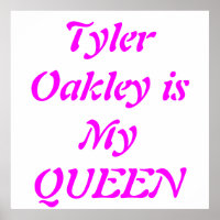 Poster Youtuber Tyler Oakley