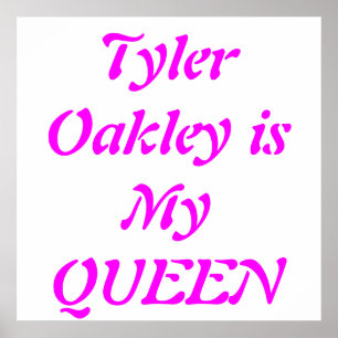Poster Youtuber Tyler Oakley