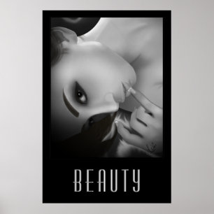 Poster Yuki bw