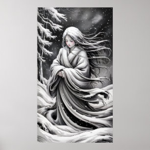 Poster Yuki-Onna : L'esprit de la neige