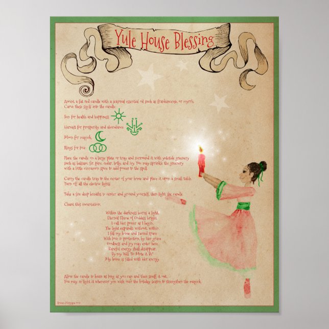 POSTER YULE MAISON BÉNÉFICIE (Devant)