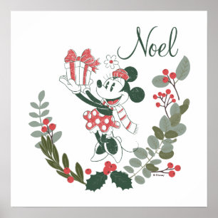 Poster Yuletide Joy   Minnie Noel