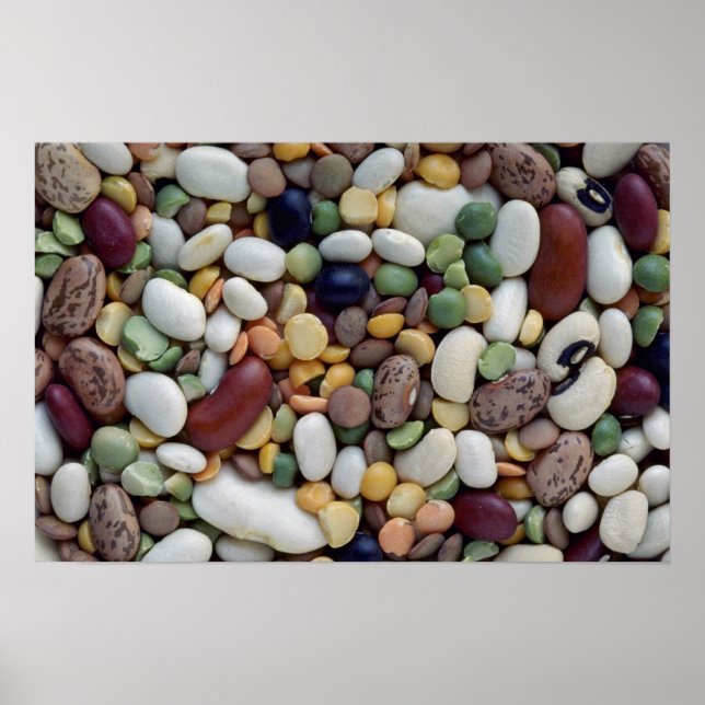 Poster Yummy Haricots mixtes (Devant)