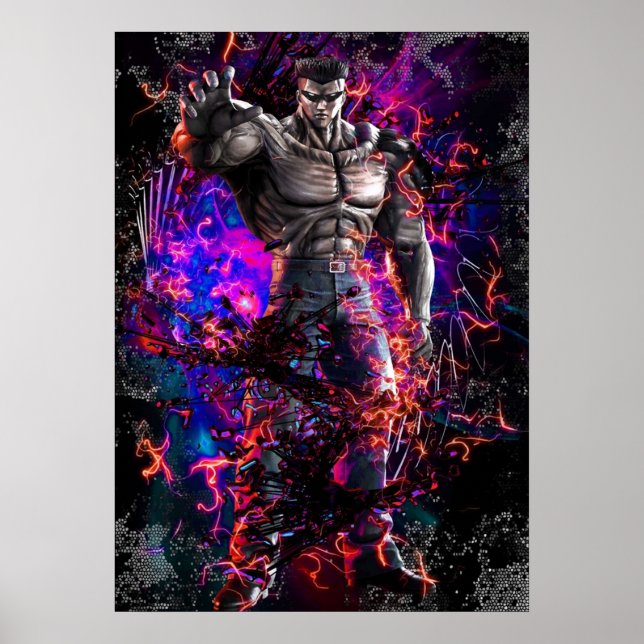 Poster Yuyu Hakusho toguro (Devant)