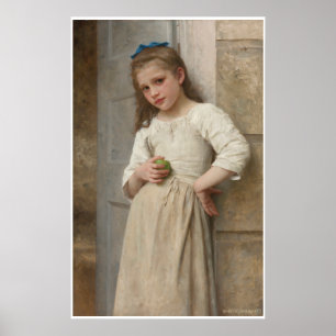 Poster Yvonne à Porte William-Adolphe Bouguereau