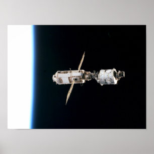 Poster Zarya et Unité de la Station spatiale internationa