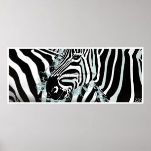 Poster Zèbre