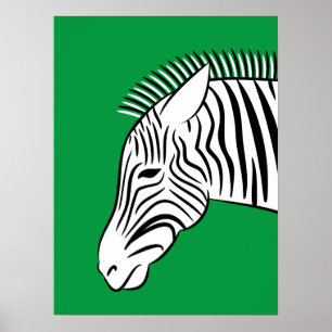 Poster Zèbre