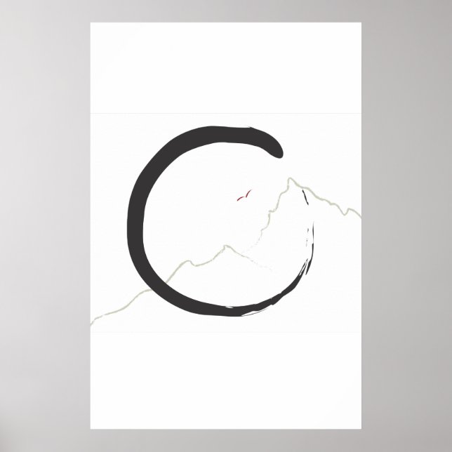 Poster Zen colossal (Devant)