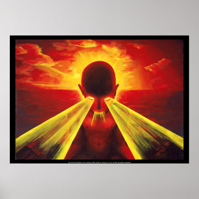 Poster Zen et le renvoi de vos démons (Devant)