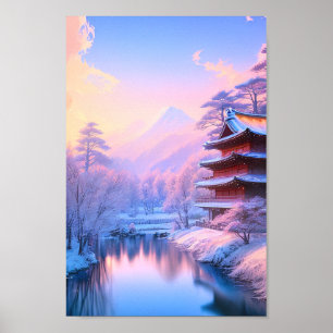 Poster Zen hiver