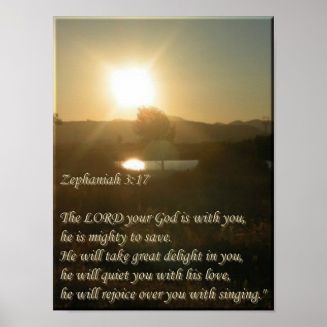 Poster Zephanie 3:17 (Devant)