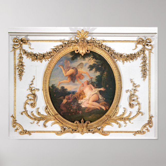 Poster Zephyr et Flora, de la Salle de Conseil (Devant)